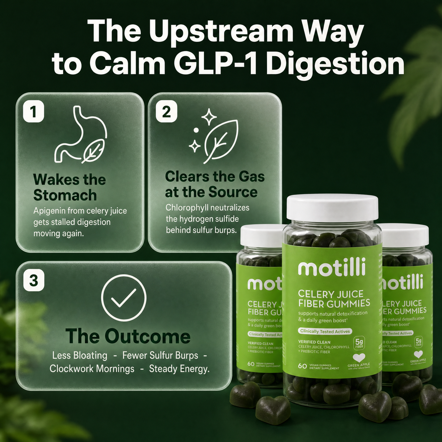 Motilli Celery Juice Gummies